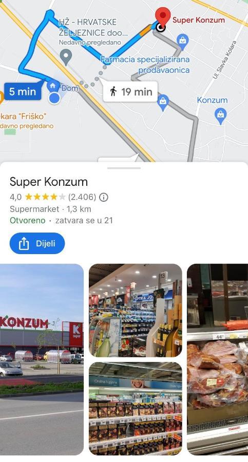 Apartman Lucija Gradici Bagian luar foto