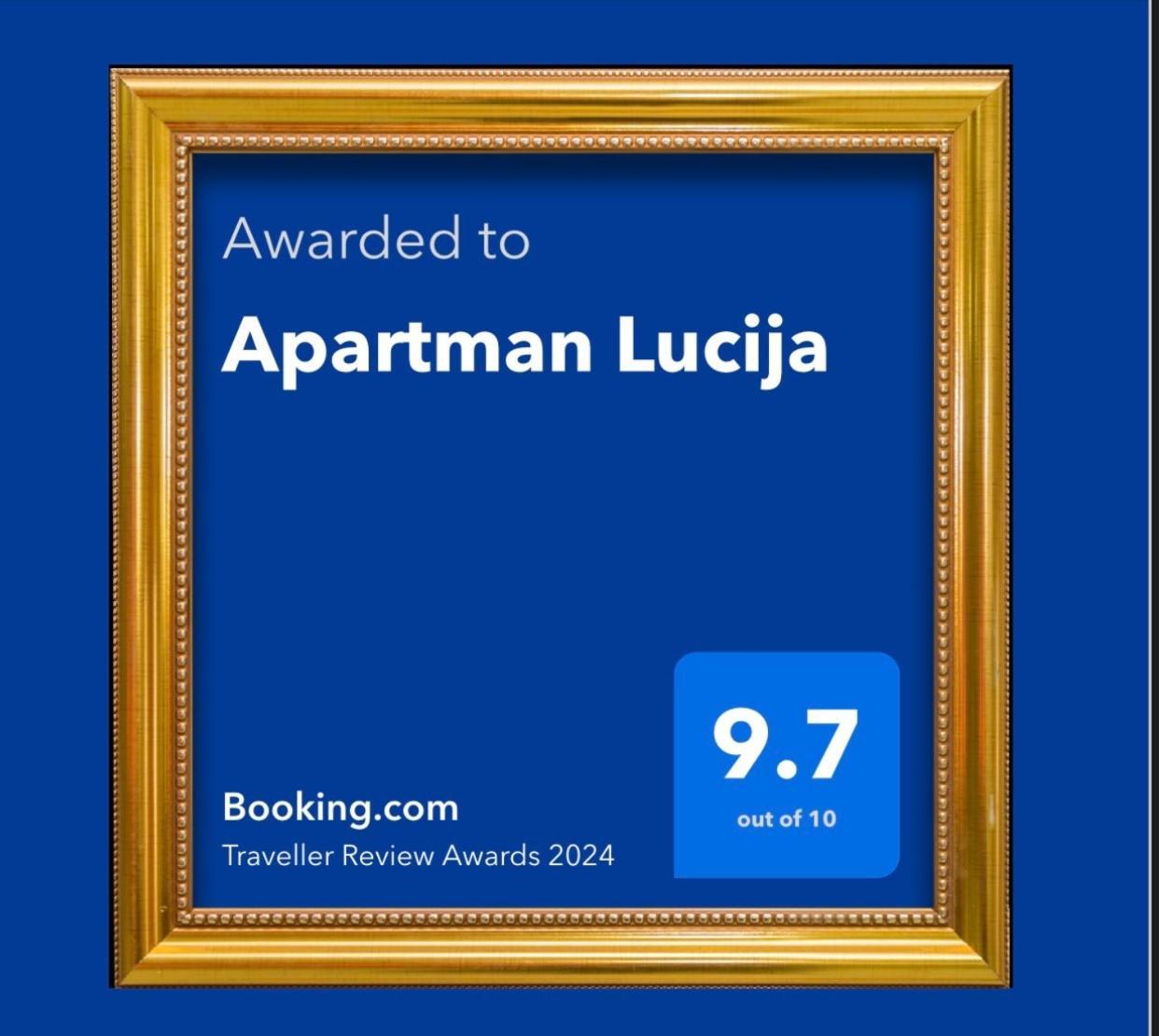 Apartman Lucija Gradici Bagian luar foto